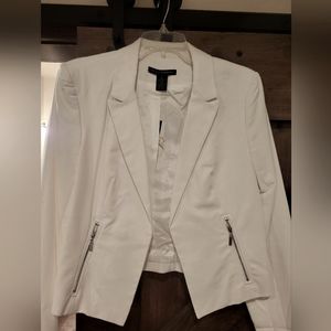 White blazer